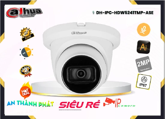 Lắp đặt camera tân phú Camera DH-IPC-HDW5241TMP-ASE  Dahua Giá rẻ
