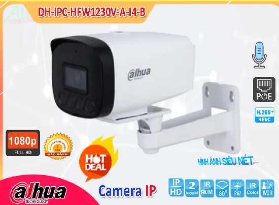 Lắp đặt camera tân phú DH-IPC-HFW1230V-A-I4-B  Dahua Công Nghệ Mới