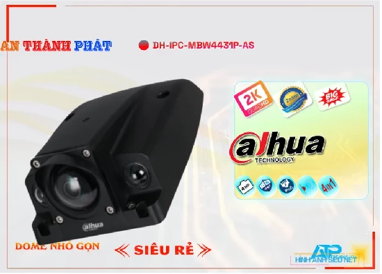 Lắp đặt camera tân phú DH-IPC-MBW4431P-AS Camera  Dahua Thiết kế Đẹp