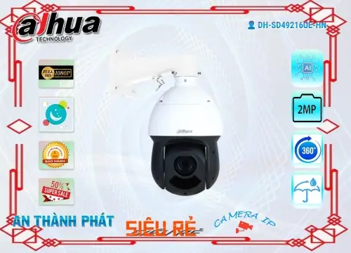 Lắp đặt camera tân phú Camera  Dahua DH-SD49216UE-HN Thiết kế Đẹp