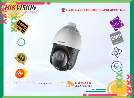 Lắp đặt camera tân phú Camera HD DS-2AE4225TI-D Hikvision