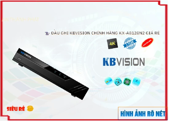 Lắp đặt camera tân phú Đầu Ghi  KBvision Giá rẻ KX-A8128N2