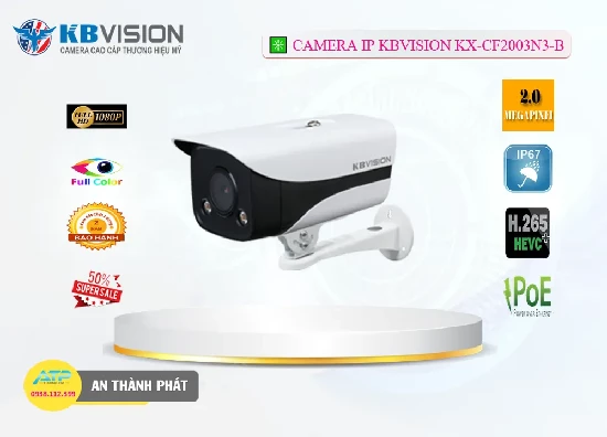 Lắp đặt camera tân phú ✪  KX-CF2003N3-B Camera Giá rẻ  KBvision