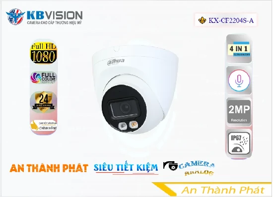 Lắp đặt camera tân phú Camera  KBvision KX-CF2204S-A Giá rẻ