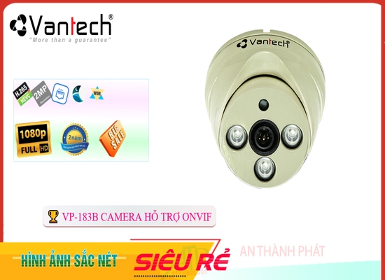 Lắp đặt camera tân phú VP-183B Camera IP POE đang khuyến mãi VanTech ❂ 