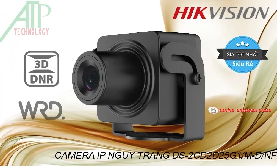 Lắp đặt camera tân phú DS-2CD2D25G1/M-D/NF sắc nét Hikvision