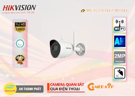 Lắp đặt camera tân phú Camera An Ninh  Hikvision DS-2CV2021G2-IDW(E) Tiết Kiệm
