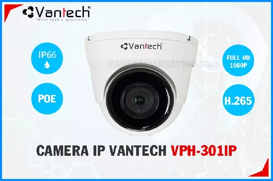 Lắp đặt camera tân phú Camera IP Vantech VPH-301IP