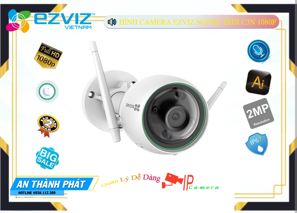 Camera Wifi Ezviz C3N 1080P,thông số C3N 1080P, IP Không Dây C3N 1080P Giá rẻ,C3N 1080P,Chất Lượng C3N 1080P,Giá C3N