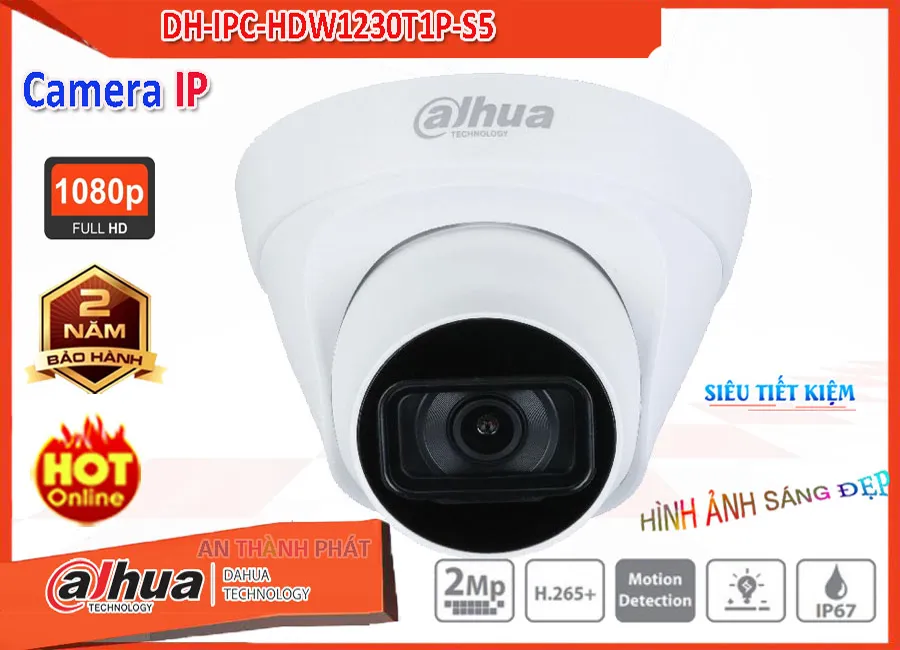 DH IPC HDW1230T1P S5,Camera IP Dahua DH-IPC-HDW1230T1P-S5,Chất Lượng DH-IPC-HDW1230T1P-S5,Giá DH-IPC-HDW1230T1P-S5,phân