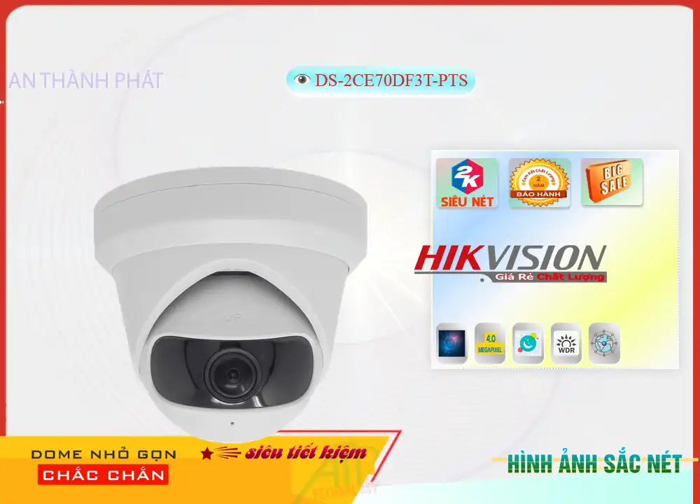 DS 2CE70DF3T PTS,DS-2CE70DF3T-PTS Camera Hikvision Thiết kế Đẹp,DS-2CE70DF3T-PTS Giá rẻ,DS-2CE70DF3T-PTS Công Nghệ