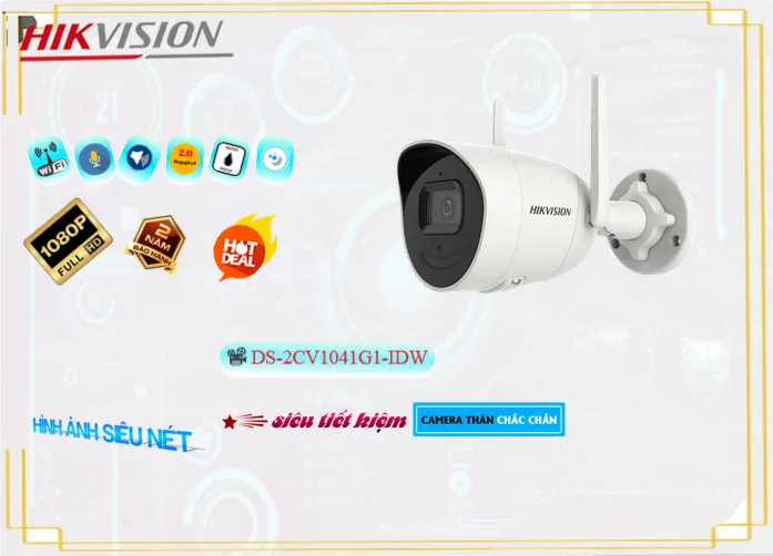 Camera IP Wifi Ngoài Trời Hikvision DS-2CV1041G1-IDW,thông số DS-2CV1041G1-IDW,DS 2CV1041G1 IDW,Chất Lượng