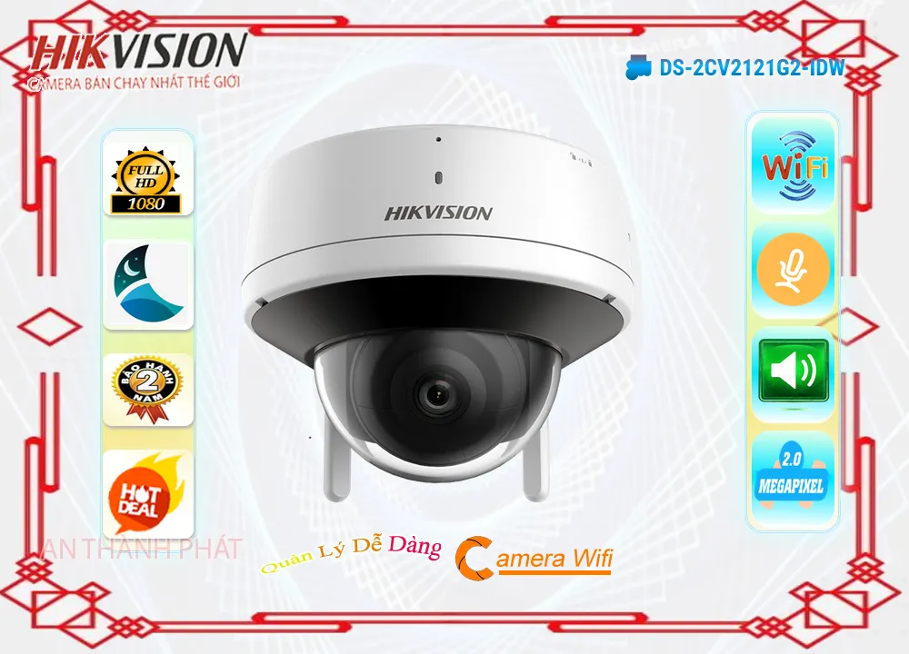 Camera Hikvision DS-2CV2121G2-IDW,DS-2CV2121G2-IDW Giá rẻ,DS 2CV2121G2 IDW,Chất Lượng DS-2CV2121G2-IDW,thông số