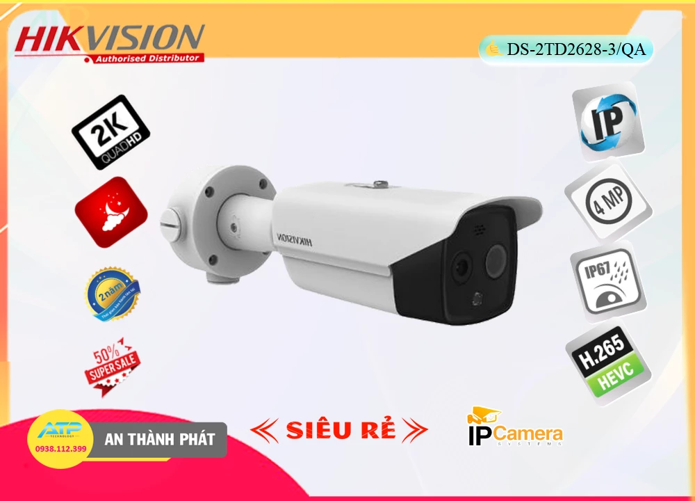 Camera Phát Hiện Khói Hikvision DS-2TD2628-3/QA,Giá DS-2TD2628-3/QA,phân phối DS-2TD2628-3/QA,DS-2TD2628-3/QABán Giá