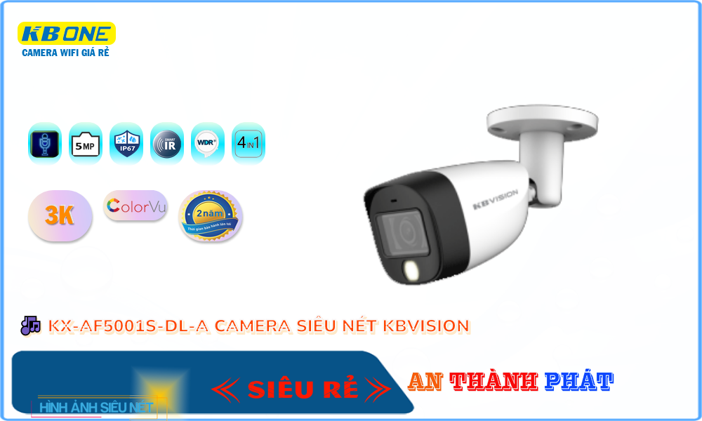 Camera KX-AF5001S-DL-A KBvision,KX-AF5001S-DL-A Giá Khuyến Mãi, HD Anlog KX-AF5001S-DL-A Giá rẻ,KX-AF5001S-DL-A Công
