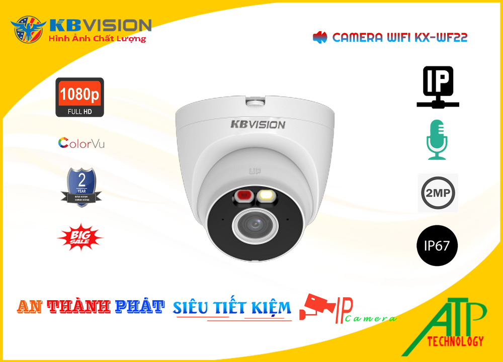Camera KBvision Giá rẻ KX-WF22,KX-WF22 Giá Khuyến Mãi, Không Dây KX-WF22 Giá rẻ,KX-WF22 Công Nghệ Mới,Địa Chỉ Bán