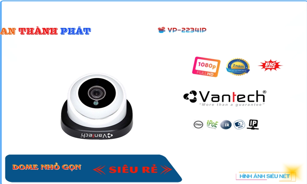 VP-2234IP Camera IP Dome,VP-2234IP Giá rẻ,VP 2234IP,Chất Lượng Camera VanTech VP-2234IP,thông số VP-2234IP,Giá