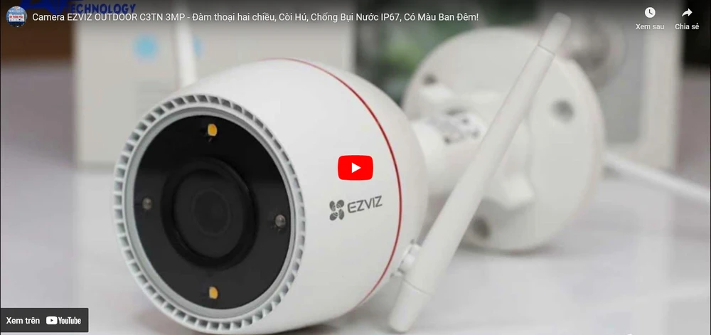 Lắp Đặt Bộ Camera Full HD 1080P