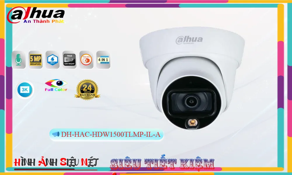 Lắp đặt camera tân phú Camera DH-HAC-HDW1500TLMP-IL-A  Dahua Giá rẻ