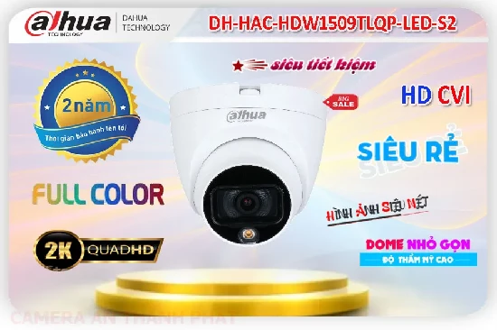 Lắp đặt camera tân phú Camera DH-HAC-HDW1509TLQP-LED-S2 Dahua