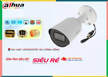 Lắp đặt camera tân phú Camera Dahua giá rẻ chất lượng cao DH-HAC-HFW1200TP-S4