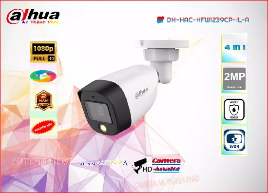 Lắp đặt camera tân phú Camera DH-HAC-HFW1239CP-IL-A  Dahua Chất Lượng