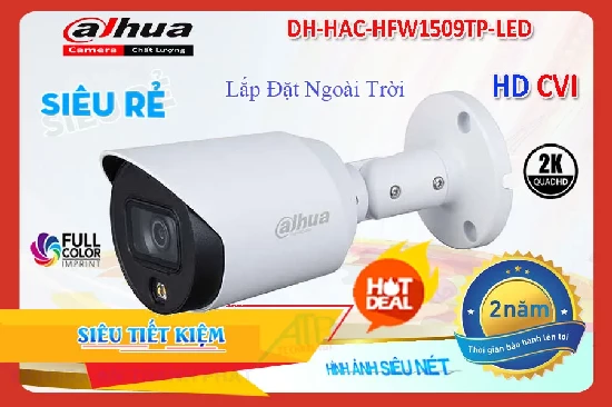 Lắp đặt camera tân phú DH-HAC-HFW1509TP-LED Camera An Ninh Dahua