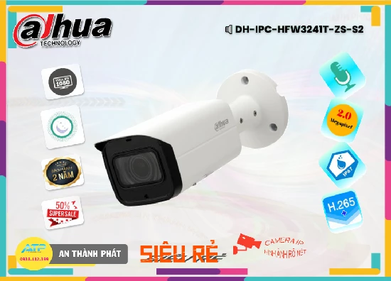 Camera Dahua DH-IPC-HFW3241T-ZS-S2,Giá DH-IPC-HFW3241T-ZS-S2,phân phối DH-IPC-HFW3241T-ZS-S2,DH-IPC-HFW3241T-ZS-S2Bán Giá Rẻ,DH-IPC-HFW3241T-ZS-S2 Giá Thấp Nhất,Giá Bán DH-IPC-HFW3241T-ZS-S2,Địa Chỉ Bán DH-IPC-HFW3241T-ZS-S2,thông số DH-IPC-HFW3241T-ZS-S2,DH-IPC-HFW3241T-ZS-S2Giá Rẻ nhất,DH-IPC-HFW3241T-ZS-S2 Giá Khuyến Mãi,DH-IPC-HFW3241T-ZS-S2 Giá rẻ,Chất Lượng DH-IPC-HFW3241T-ZS-S2,DH-IPC-HFW3241T-ZS-S2 Công Nghệ Mới,DH-IPC-HFW3241T-ZS-S2 Chất Lượng,bán DH-IPC-HFW3241T-ZS-S2