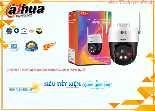 Lắp đặt camera tân phú Camera  Dahua Giá rẻ DH-SD2A500HB-GN-A-PV-S2