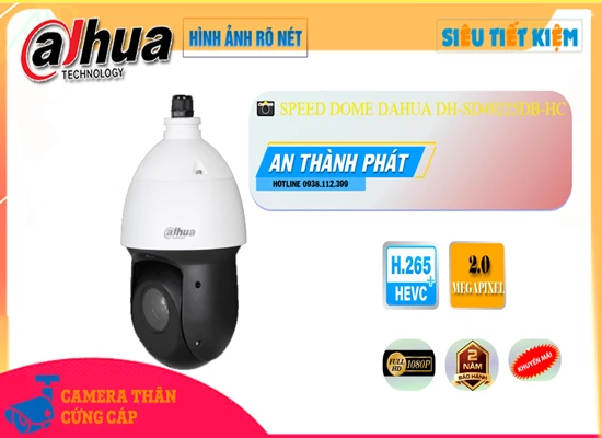Lắp đặt camera tân phú ✪  Dahua DH-SD49225DB-HC Sắc Nét