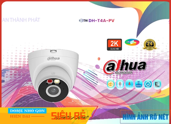 Lắp đặt camera tân phú ۞  DH-T4A-PV Camera Chính Hãng Dahua
