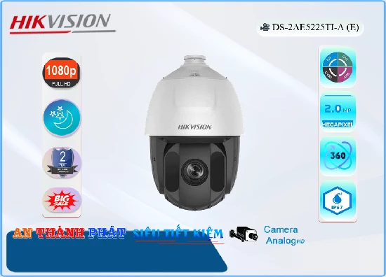 Lắp đặt camera tân phú DS-2AE5225TI-A(E) Camera Sắc Nét  Hikvision