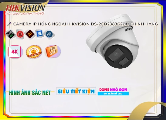 Lắp đặt camera tân phú DS-2CD2383G2-IU Camera An Ninh Hikvision