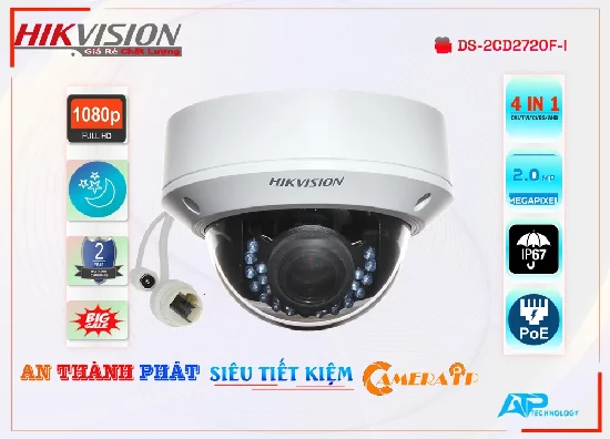 Lắp đặt camera tân phú Camera Hikvision DS-2CD2720F-I