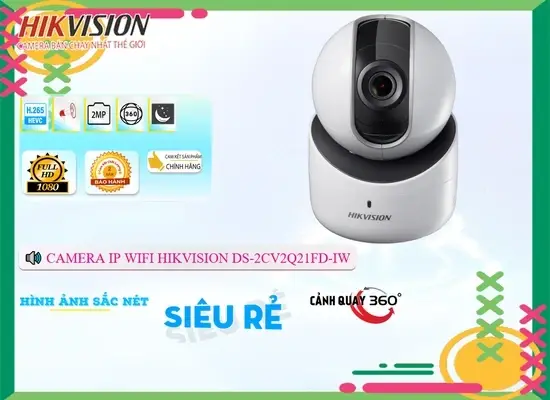 Camera DS-2CV2Q21FD-IW Hikvision Thu Âm