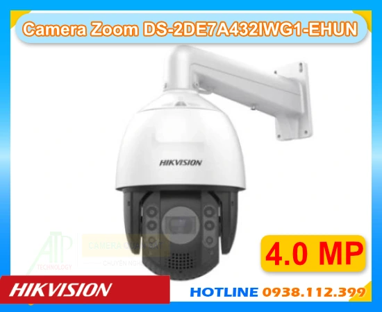 Lắp đặt camera Camera HIKVISION PTZ DS-2DE7A432IWG1-EHUN