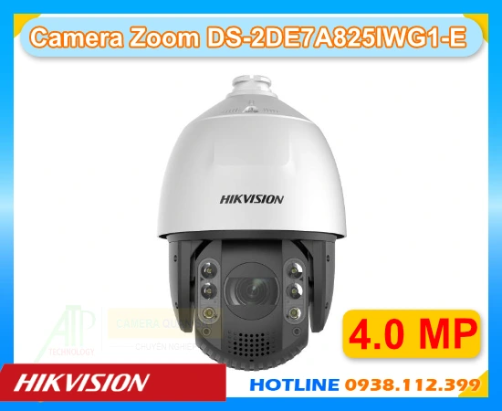Lắp đặt camera Camera IP 8.0MP Hivision DS-2DE7A825IWG1-E