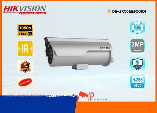 Lắp đặt camera tân phú Camera DS-2XC6625G0(D)  Hikvision Thiết kế Đẹp
