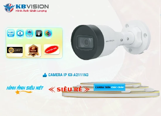Lắp đặt camera tân phú KX-A2111N3 Camera  KBvision Thiết kế Đẹp