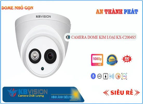 Lắp đặt camera tân phú KX-C2004S5 Camera Giá Rẻ KBvision