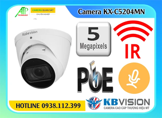 Lắp đặt camera Camera Dome KX-C5204MN