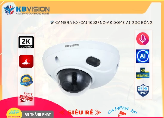 Lắp đặt camera tân phú KX-CAi4002FN2-AB Camera Sắc Nét  KBvision