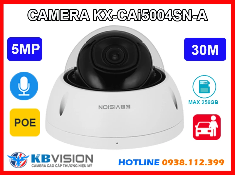 Lắp đặt camera KX-CAi5004SN-A Camera KBvision