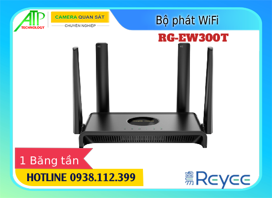 Lắp đặt camera Bộ Phát Wifi 4G RG-EW300T