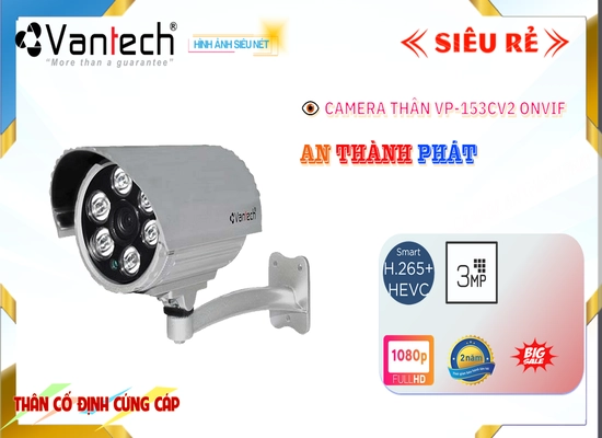 Lắp đặt camera tân phú Camera VanTech VP-153CV2 Mẫu Đẹp