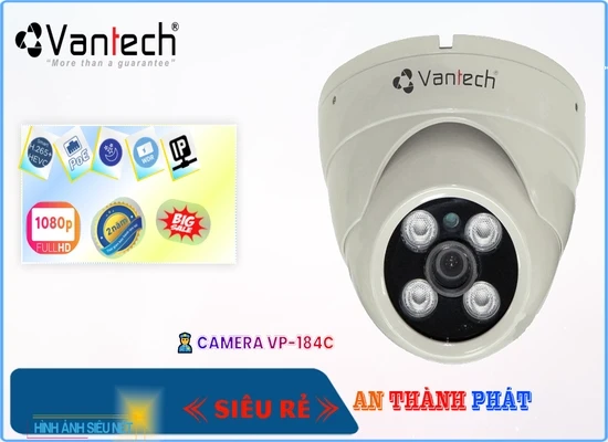 Lắp đặt camera tân phú Camera VanTech VP-184C Mẫu Đẹp