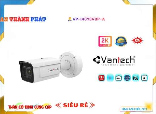 Lắp đặt camera tân phú VanTech VP-i4896VBP-A tiết kiệm