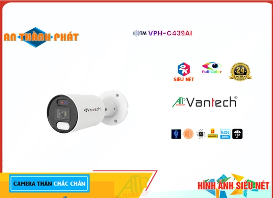 Lắp đặt camera tân phú Camera VanTech Thiết kế Đẹp VPH-C439AI