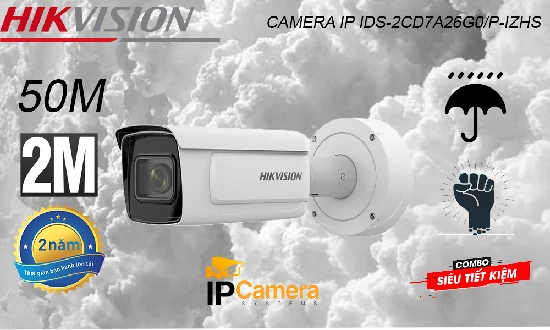 Lắp đặt camera tân phú Camera IP iDS-2CD7A26G0/P-IZHS