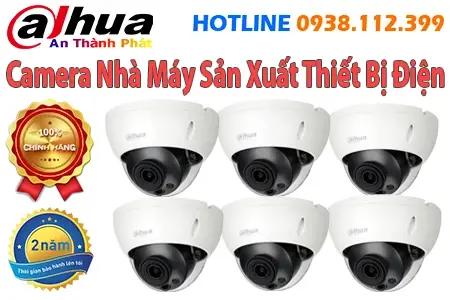 lắp đặt camera, nhà máy sản xuất, thiết bị điện, camera an ninh, hệ thống camera, giám sát công nghiệp.